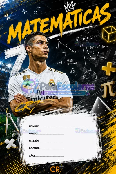 Ronaldo Matematicas Real Madrid Futbol